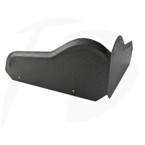 Osłona narożnika stal Inguri kolor czarny matowy